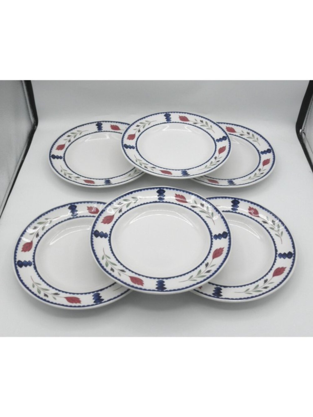 Lancaster by Adams China 8 Inch Salad Plates Set of 6 Pattern Code: ADALAN - Picture 6 of 6